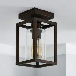 Dunelm London Flush Ceiling Fitting -wall lights Shop 1000169192 alt01