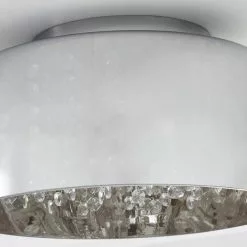 Dunelm Seychelles Smoked Flush Ceiling Fitting -wall lights Shop 1000169235 alt03