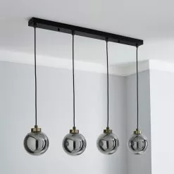Dunelm Tanner 4 Light Hanging Bar 9 Dunelm Tanner 4 Light Hanging Bar -wall lights Shop 1000169243 alt01
