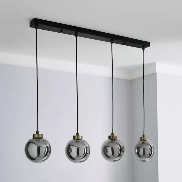 Dunelm Tanner 4 Light Hanging Bar 4 Dunelm Tanner 4 Light Hanging Bar - Image 2
