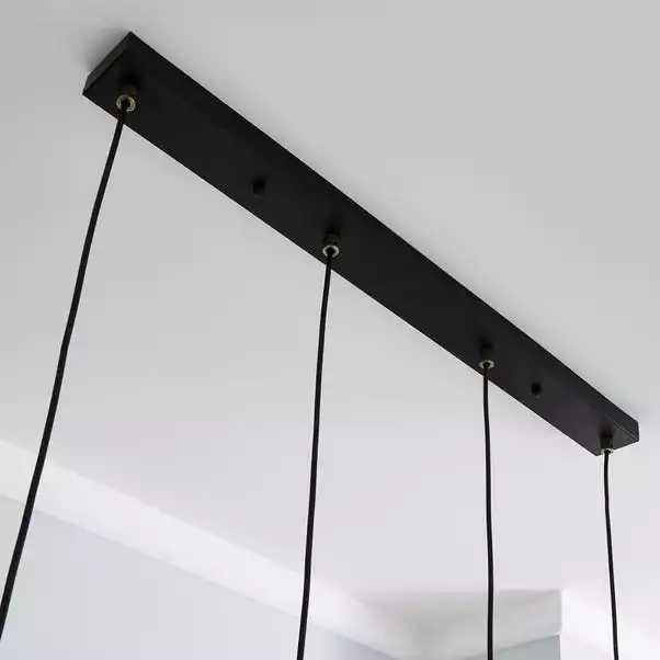 Dunelm Tanner 4 Light Hanging Bar 6 Dunelm Tanner 4 Light Hanging Bar - Image 4