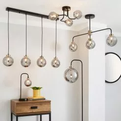 Dunelm Tanner 4 Light Hanging Bar 13 Dunelm Tanner 4 Light Hanging Bar -wall lights Shop 1000169243 alt05