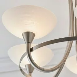 Vogue Lighting Vogue Cagney 5 Light Semi Flush Ceiling Fitting Chrome -wall lights Shop 1000169431 alt05