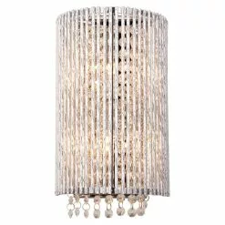 Vogue Lighting Vogue Galina Crystal Wall Light Chrome -wall lights Shop 1000169441 alt01
