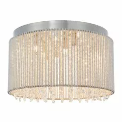 Vogue Lighting Vogue Galina 10 Light Crystal Flush Fitting Chrome -wall lights Shop 1000169443 alt01