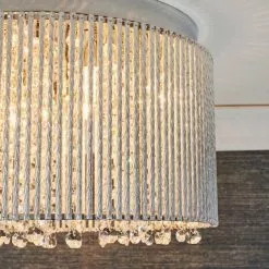 Vogue Lighting Vogue Galina 10 Light Crystal Flush Fitting Chrome -wall lights Shop 1000169443 alt04