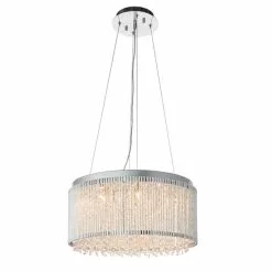 Vogue Lighting Vogue Galina 12 Light Crystal Ceiling Fitting Chrome -wall lights Shop 1000169444 alt01