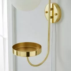 Dunelm Gigi Easy Fit Plug In White Wall Light -wall lights Shop 1000180654 alt03