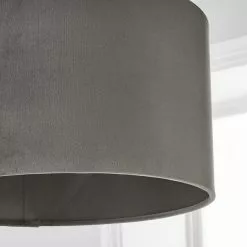 Dunelm Nesa 35cm Velvet Drum Shade -wall lights Shop 1000181822 alt02