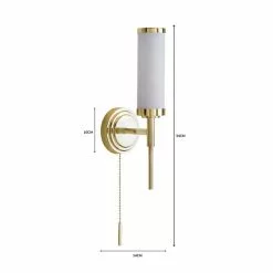 Dorma Harring Bathroom Wall Light -wall lights Shop 1000182528 alt07