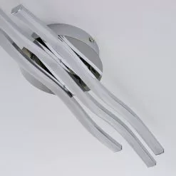 Dunelm Ripple Integrated LED Bathroom Ceiling Fitting -wall lights Shop 1000182543 alt02