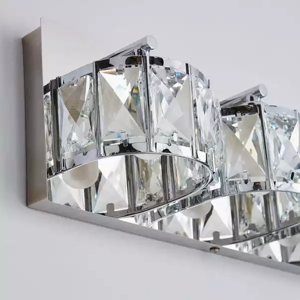 Dunelm Kylie Bathroom 3 Light Wall Light 5 Dunelm Kylie Bathroom 3 Light Wall Light - Image 3