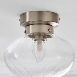 Dunelm Voyager Bathroom Flush Ceiling Fitting -wall lights Shop 1000182559 alt03