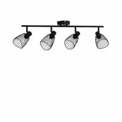 Elements Jaula 4 Light Spotlight Bar Black -wall lights Shop 1000182572 alt05