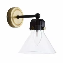 Dunelm Paulson Bathroom Wall Light Antique Brass -wall lights Shop 1000182579 alt05