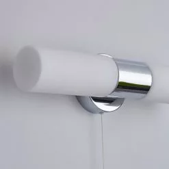 Dunelm Porto Bathroom 2 Light Wall Light Chrome -wall lights Shop 1000182581 alt02