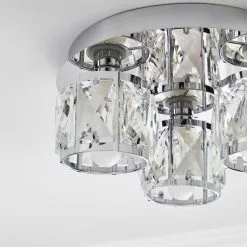 Dunelm Kylie Bathroom 3 Light Flush Fitting -wall lights Shop 1000182588 alt02