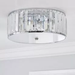 Dunelm Tropez Bathroom Flush Chandelier -wall lights Shop 1000182589 alt01
