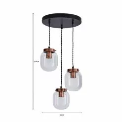 Elements Dayo Cluster Ceiling Fitting -wall lights Shop 1000182796 alt07