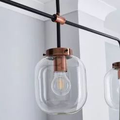 Elements Dayo 3 Light Bar Ceiling Fitting 10 Elements Dayo 3 Light Bar Ceiling Fitting -wall lights Shop 1000182800 alt02