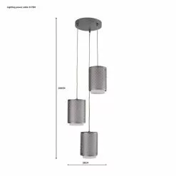 Dunelm Vienna Cluster Ceiling Fitting 13 Dunelm Vienna Cluster Ceiling Fitting -wall lights Shop 1000182961 alt07