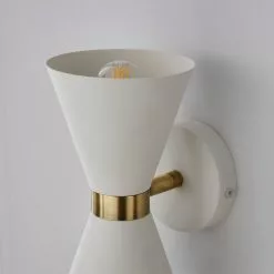 Dunelm Archie Retro Head Dual Lit Wall Light 10 Dunelm Archie Retro Head Dual Lit Wall Light -wall lights Shop 1000183020 alt02