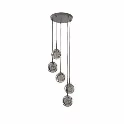 Dunelm Alexis 5 Light Cluster Fitting -wall lights Shop 1000183022 alt04