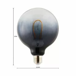 Status Forli Bulb Smoked Gradient 12 Status Forli Bulb Smoked Gradient -wall lights Shop 1000183069 alt07
