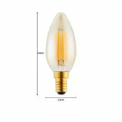 Status Florence 4W SES Candle Dimmable Bulb -wall lights Shop 1000183077 alt07