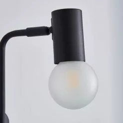 Dunelm Bradford EasyFit Plug In Wall Light Matt Black -wall lights Shop 1000183098 alt02