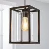 Dunelm London Industrial 1 Light Pendant Bronze Ceiling Fitting