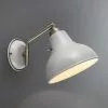 Dunelm Bradwell Dove Grey Wall Light