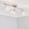 Dunelm Khobi 3 Light Glass Spotlight Bar