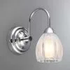 Dunelm Julius Ribbed Glass Bathroom Wall Light -wall lights Shop 30575507