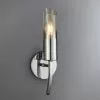 Dunelm Corvus Chrome Wall Light