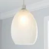 Dunelm Akola Crackle Glass Easy Fit Pendant -wall lights Shop 30624746