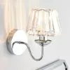 Dunelm Paloma Glass Wall Light