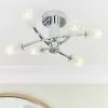 Vogue Lighting Vogue Havana 6 Light Semi Flush Ceiling Fitting