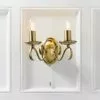 Vogue Lighting Vogue Bernice 2 Light Wall Light Antique Brass