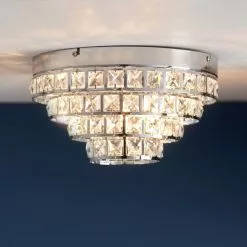 Vogue Lighting Vogue Motown 4 Light Flush Ceiling Fitting -wall lights Shop 30671151 alt02