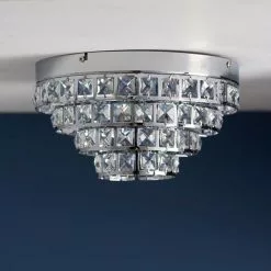 Vogue Lighting Vogue Motown 4 Light Flush Ceiling Fitting -wall lights Shop 30671151 alt03