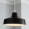 Dunelm Stern Black Easy Fit Pendant