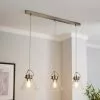 Dunelm Delavin 3 Light Glass Diner Ceiling Fitting 1 Dunelm Delavin 3 Light Glass Diner Ceiling Fitting -wall lights Shop 30671394