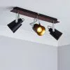 Dunelm Johan 3 Light Black Spotlight Bar
