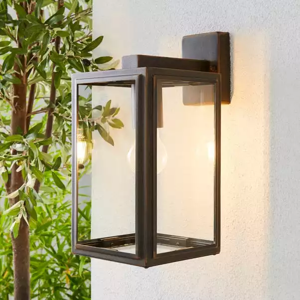 Dunelm London Bronze Industrial Outdoor Wall Light 3 Dunelm London Bronze Industrial Outdoor Wall Light