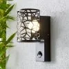Dunelm Pandora Black Outdoor Wall Light