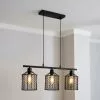 Dunelm Siena 3 Light Diner Ceiling Fitting