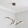 Dunelm Easton Dark Chrome LED Fitting