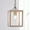 Dunelm Tove Wooden 1 Light Pendant Ceiling Fitting -wall lights Shop 30690625