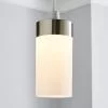 Dunelm Ferris Satin Nickel Easy Fit Pendant -wall lights Shop 30690679